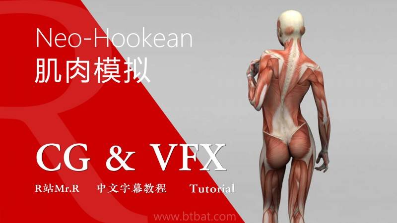 【R站译制】中文字幕 CG&VFX《稳定的新胡克肌肉模拟》Neo-Hookean 来自皮克斯的技术 视频教程 免费观看 - R站|学习使我快乐！ - 1