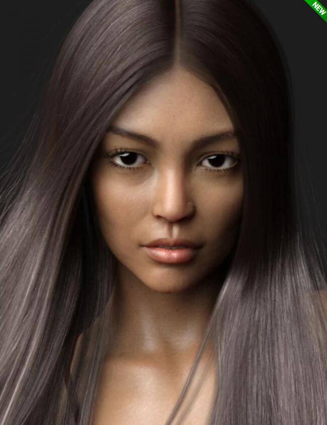 【Daz模型】DazStudio 高品质时尚女性角色模型包 Louisiana HD for Genesis 8 and Darcy 8 - R站|学习使我快乐！ - 1