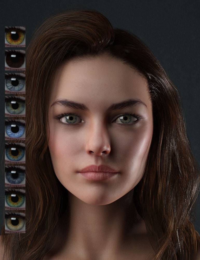 【Daz模型】DazStudio 高品质时尚女性角色模型包 Lexy HD for Genesis 8 Female - R站|学习使我快乐！ - 4