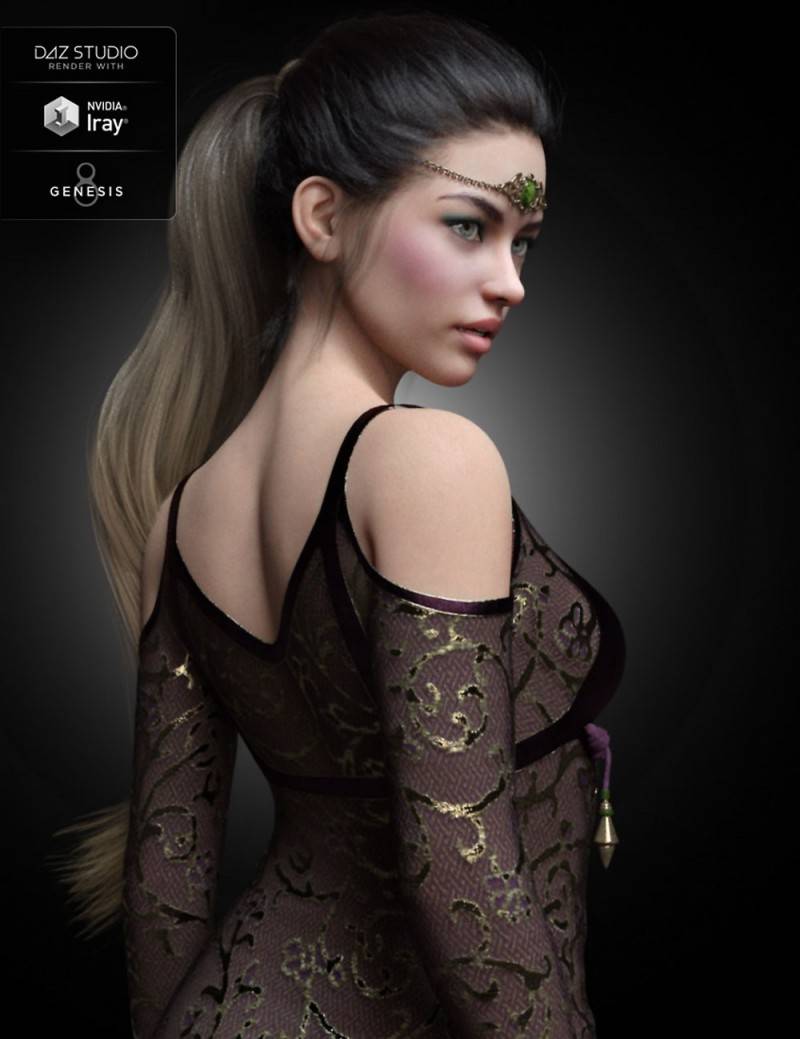 【Daz模型】DazStudio 高品质时尚女性角色模型包 Lexy HD for Genesis 8 Female - R站|学习使我快乐！ - 5