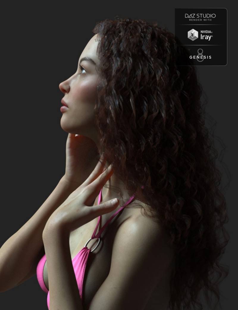 【Daz模型】DazStudio 高品质时尚女性角色模型包 Miriam HD for Genesis 8 Female - R站|学习使我快乐！ - 4