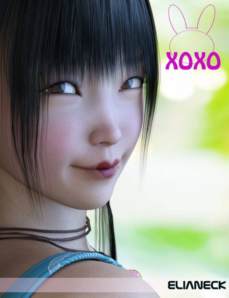【Daz模型】DazStudio 高品质可爱的女性角色模型包 Xoxo for Genesis 8 Female - R站|学习使我快乐！ - 1