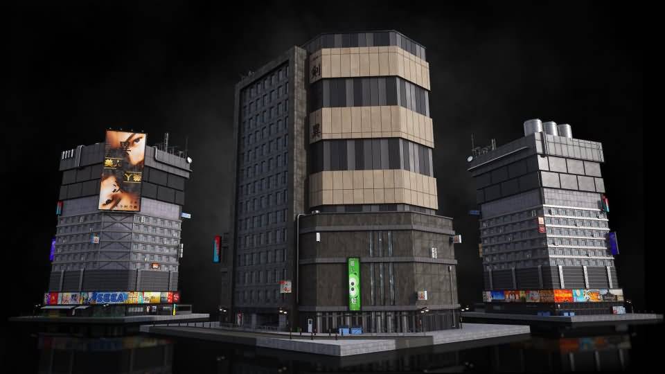 3D模型：新东京摩天大楼巨型建筑空间概念包 Kitbash3D - Neo Tokyo 2 (.MA/.FBX/.OBJ格式含材质) 免费下载 - R站|学习使我快乐！ - 3