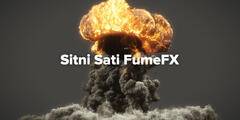 【R站双语版】C4D插件：Sitni Sati FumeFX 5.0.4 for Cinema 4D R18~R23 强大的烟雾流体动力学模拟插件 中文汉化版 Win破解版  免费下载